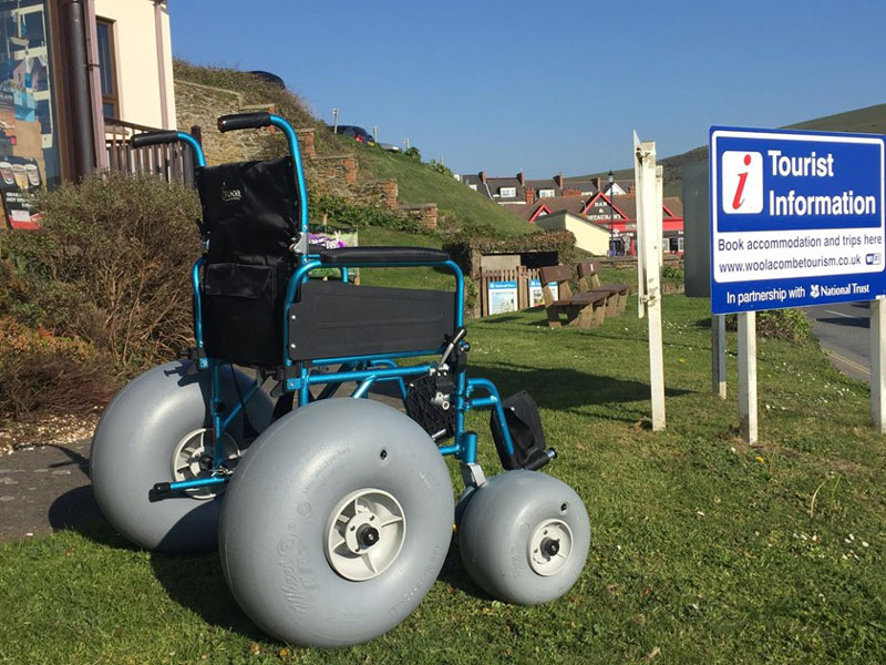 Woolacombe Beach Buggy Accessible