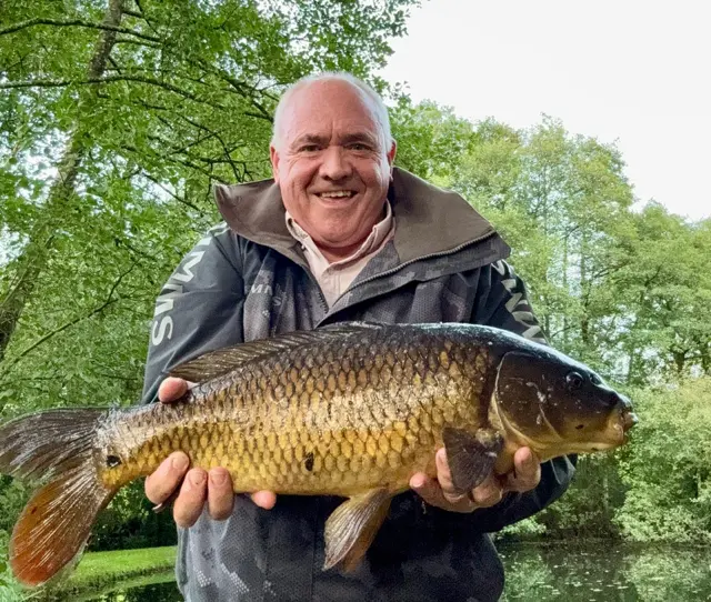 Photo of a Carp caught at Millbrook Fishing Lake Devon