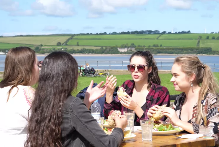 Fremington Quay Cafe estuary views North Devon